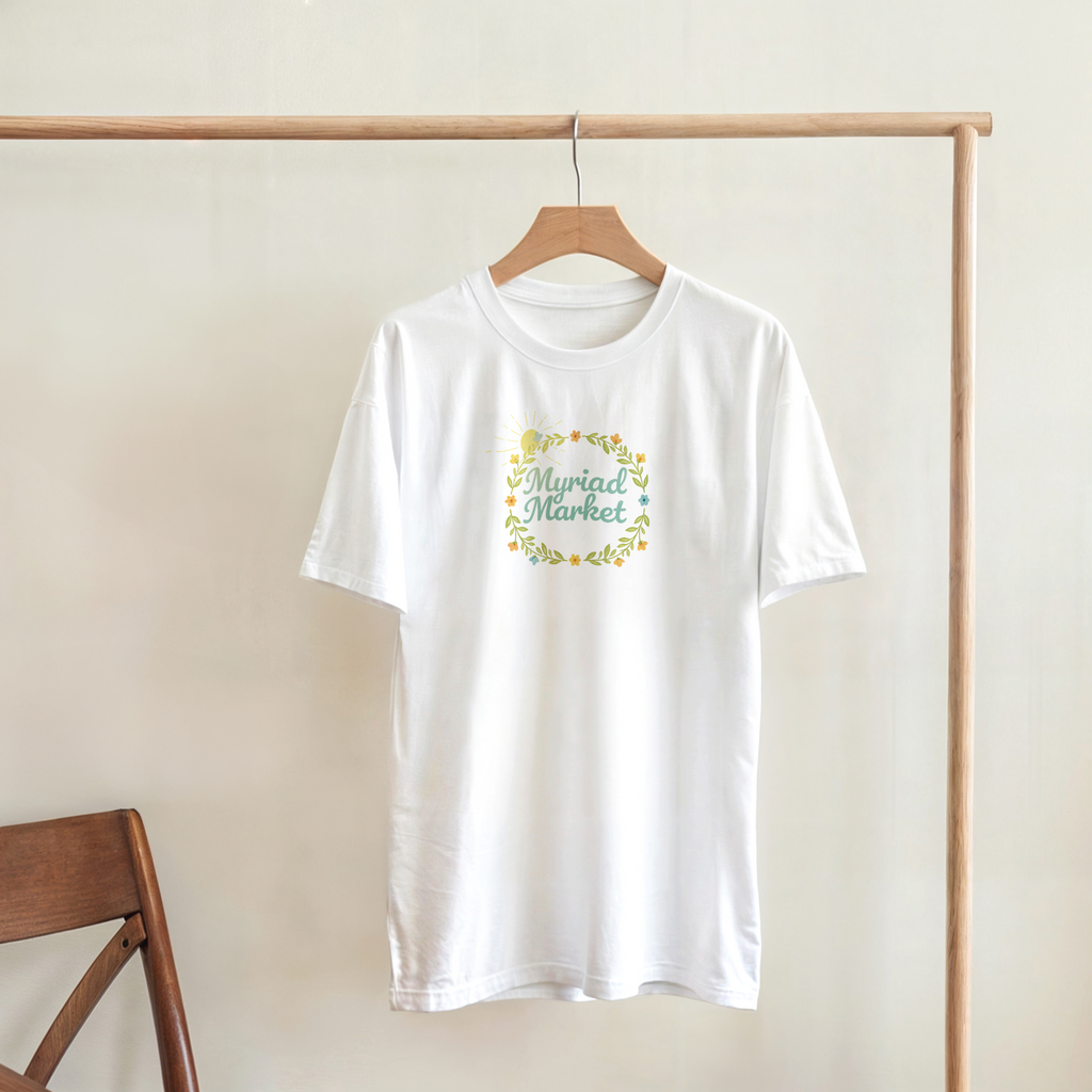 Myriad Market Full Chest Heavyweight Unisex Crewneck T-shirt | Gildan® 5000